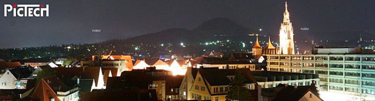 Reutlingen bei Nacht 2 ©pictech.de